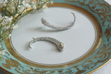 AD stone Earcuff Earrings (1-5173)(from turkey) - JEWELSTYLE