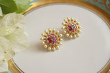 Kundan Studs (1-4218)(AK)