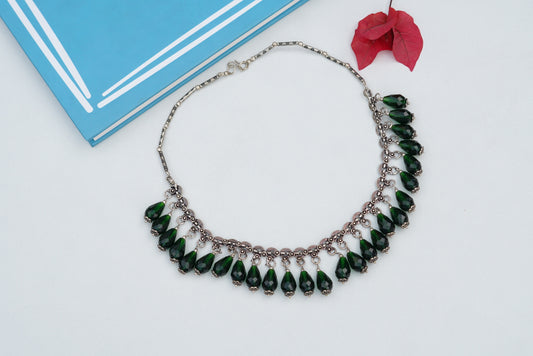 Oxidised Necklace (4-6508)