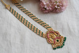 Kundan pendant necklace  (4-7791) (K)