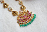 Kundan pendant necklace  (4-7790) (K)