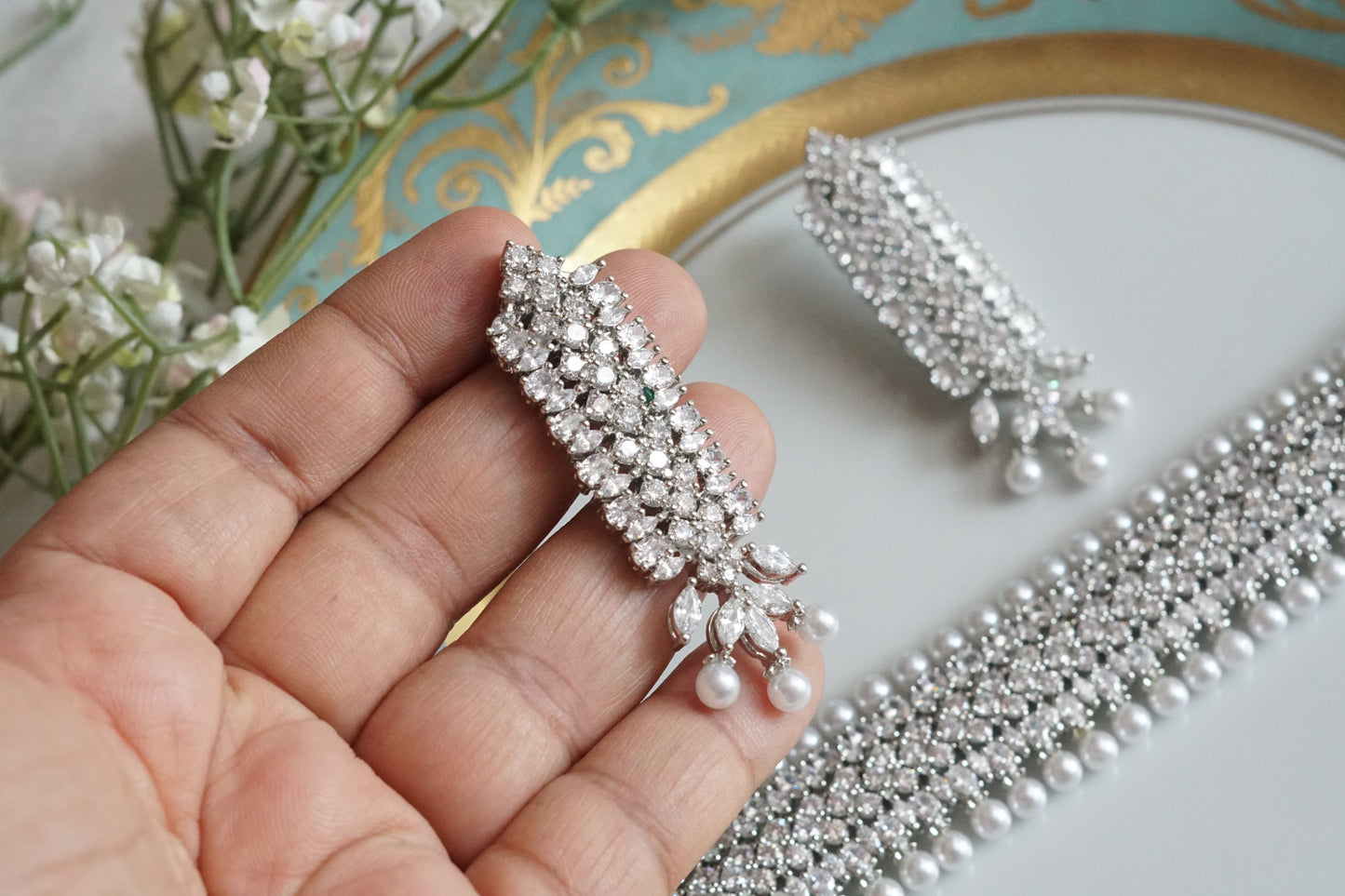 AD Choker Set (4-9134)(B) - JEWELSTYLE