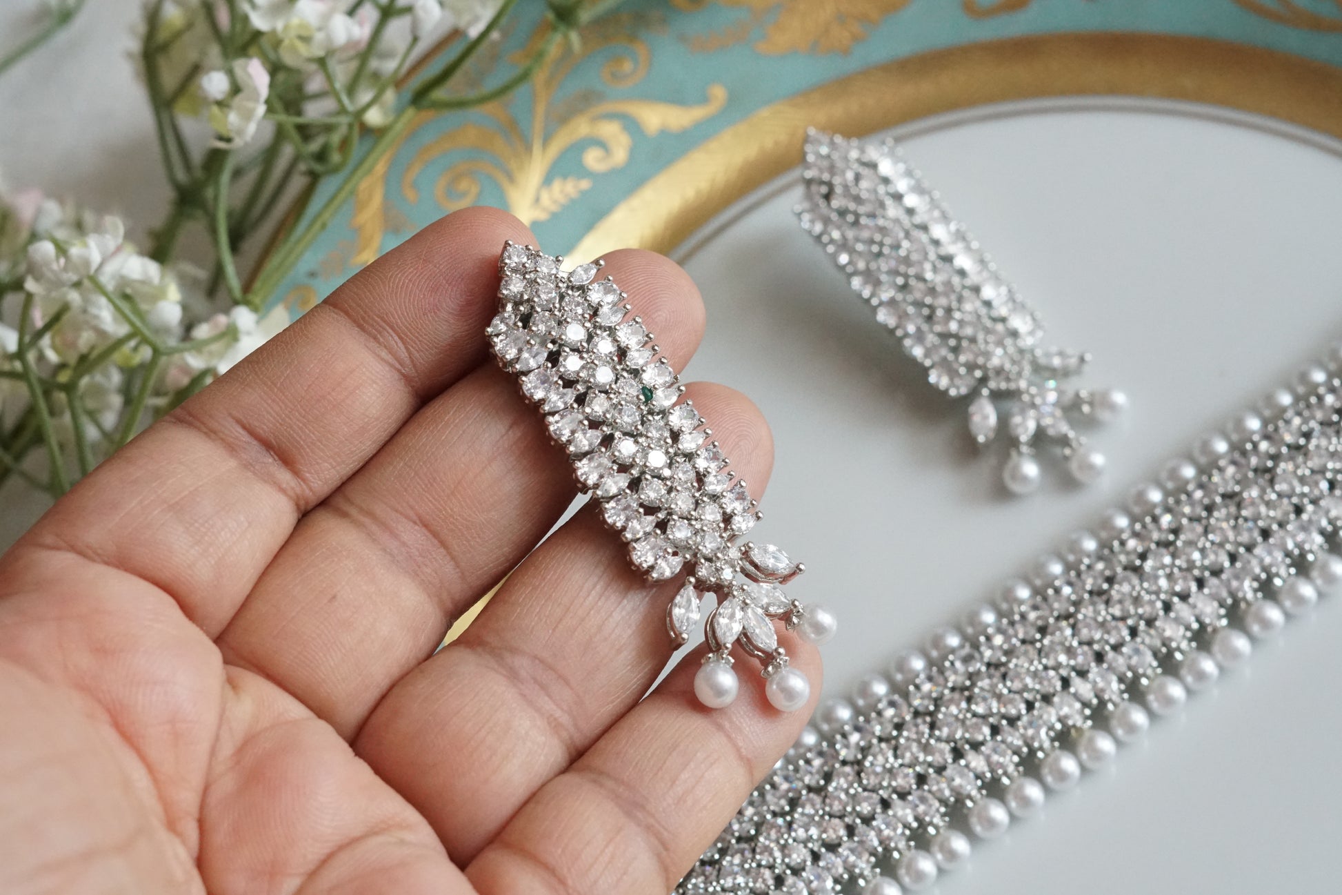AD Choker Set (4-9134)(B) - JEWELSTYLE