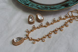 Kundan necklace set (4-5704)(B)