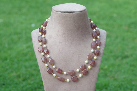 Beads Necklace (4-5433)(N)