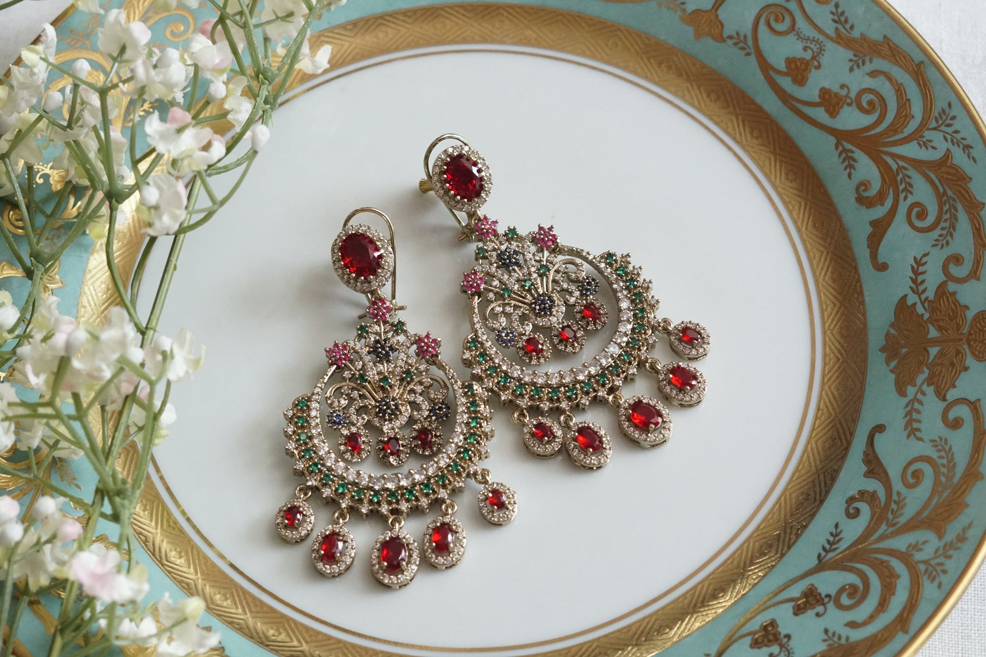 AD  Earrings (1-5166)(B) - JEWELSTYLE