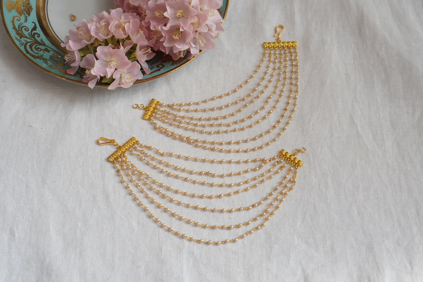 7 Line Ear Chain  (9-163) - JEWELSTYLE