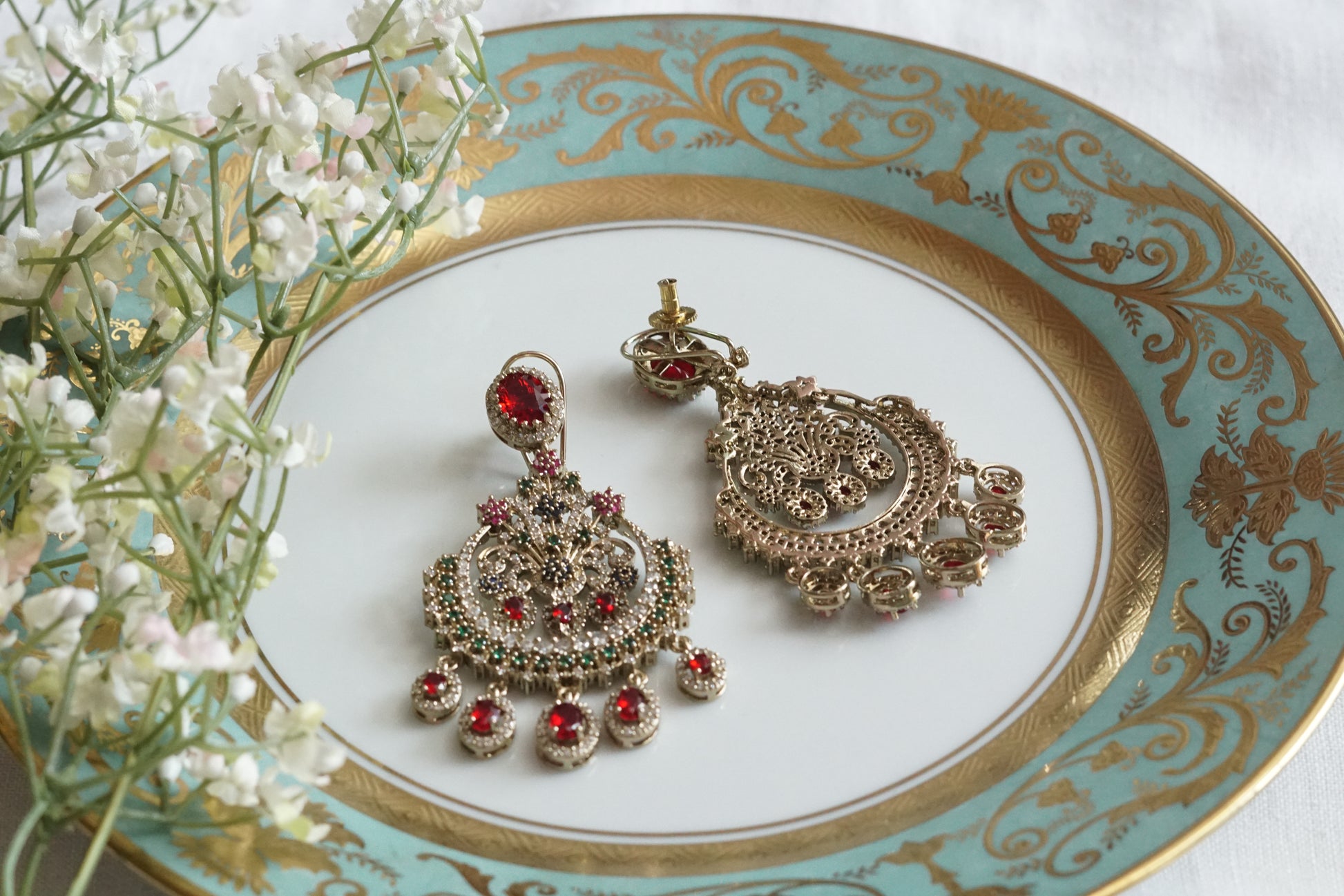 AD  Earrings (1-5166)(B) - JEWELSTYLE