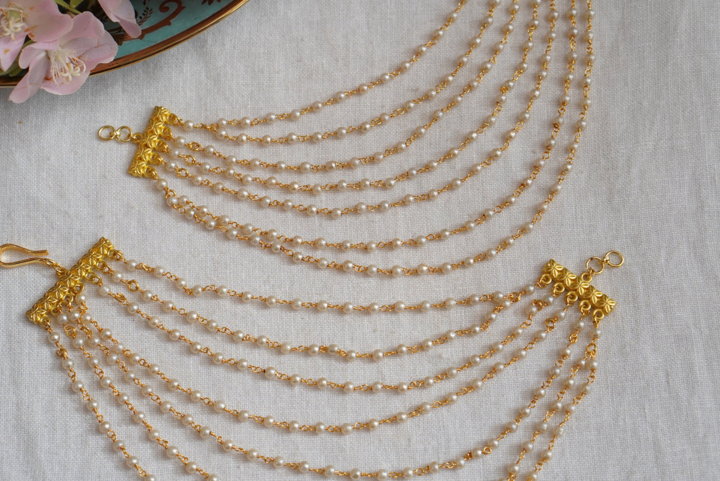 7 Line Ear Chain  (9-163) - JEWELSTYLE