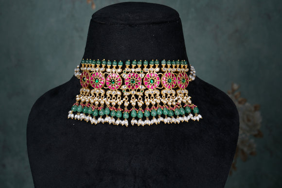 Kundan Choker (4-8530)(K)