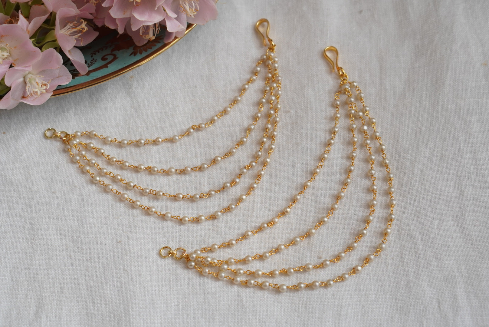 4 Line Ear Chain  (9-164) - JEWELSTYLE