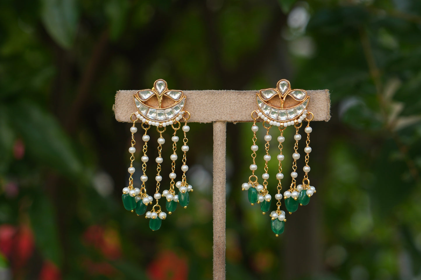 Kundan Earrings (1-5116)(K)