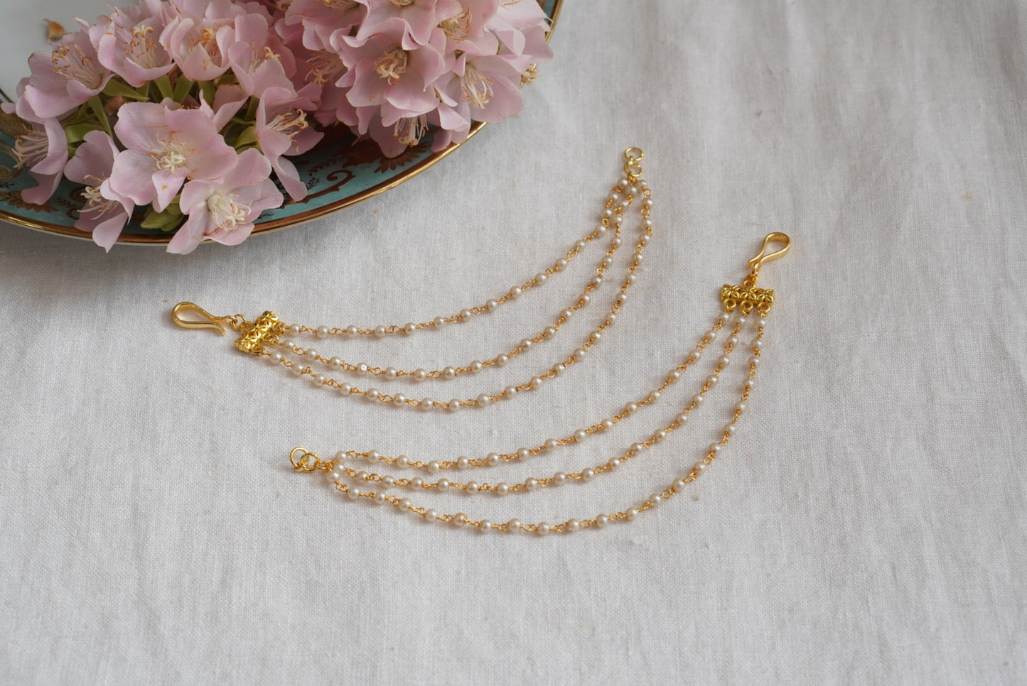 3 Line Ear Chain  (9-165) - JEWELSTYLE