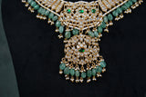 Kundan Reversible Necklace set(4-8579)(K)(offer piece)