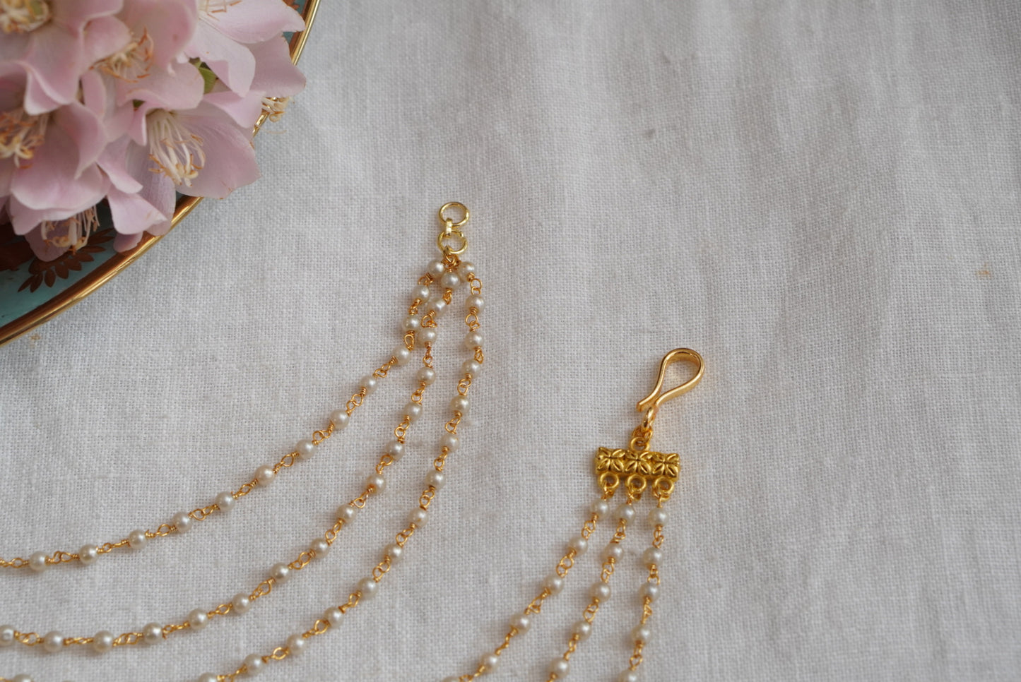 3 Line Ear Chain  (9-165) - JEWELSTYLE
