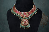 Kundan Reversible Necklace set(4-8579)(K)(offer piece)