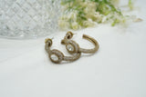 White Stone Polki Earrings (1-3854)(B)