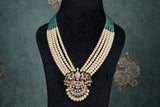kundan pendant Necklace (4-8528)(K)