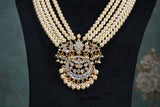 kundan pendant Necklace (4-8528)(K)