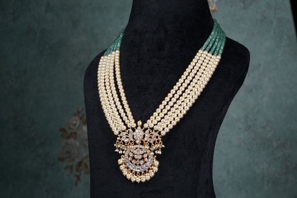 kundan pendant Necklace (4-8528)(K)