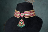 Kundan choker (4-8516)(K)(Already discounted)