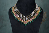 Kundan jaali necklace (4-8539)(K)