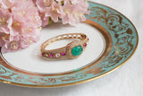 Green doublet Bangle (3-418)(B)