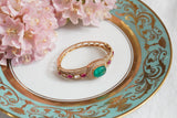 Green doublet Bangle (3-418)(B)