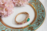 Green doublet Bangle (3-418)(B)