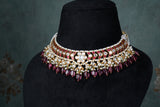 Kundan necklace (4-8545)(S)
