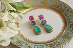 Polki Earrings (1-4213)(B)