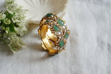 Kundan Openable bangle (3-448)(R) Size 2’4