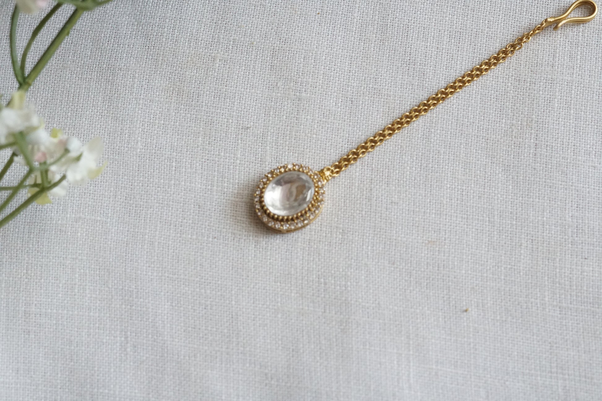 Polki Maangtika (5-1717)(B) - JEWELSTYLE