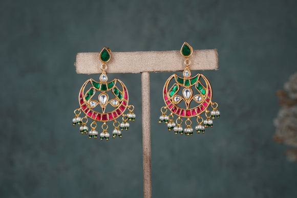 kundan Earring (1-4692)(R)