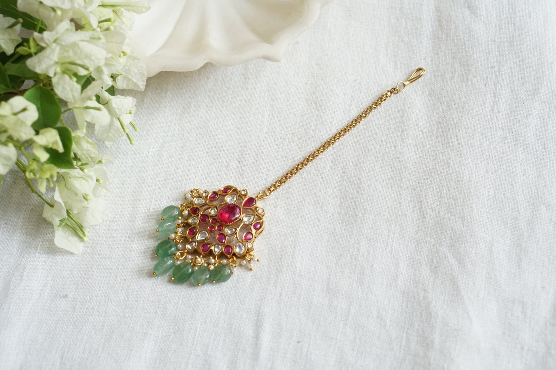 Polki Maangtika (5-1505)(B) - JEWELSTYLE