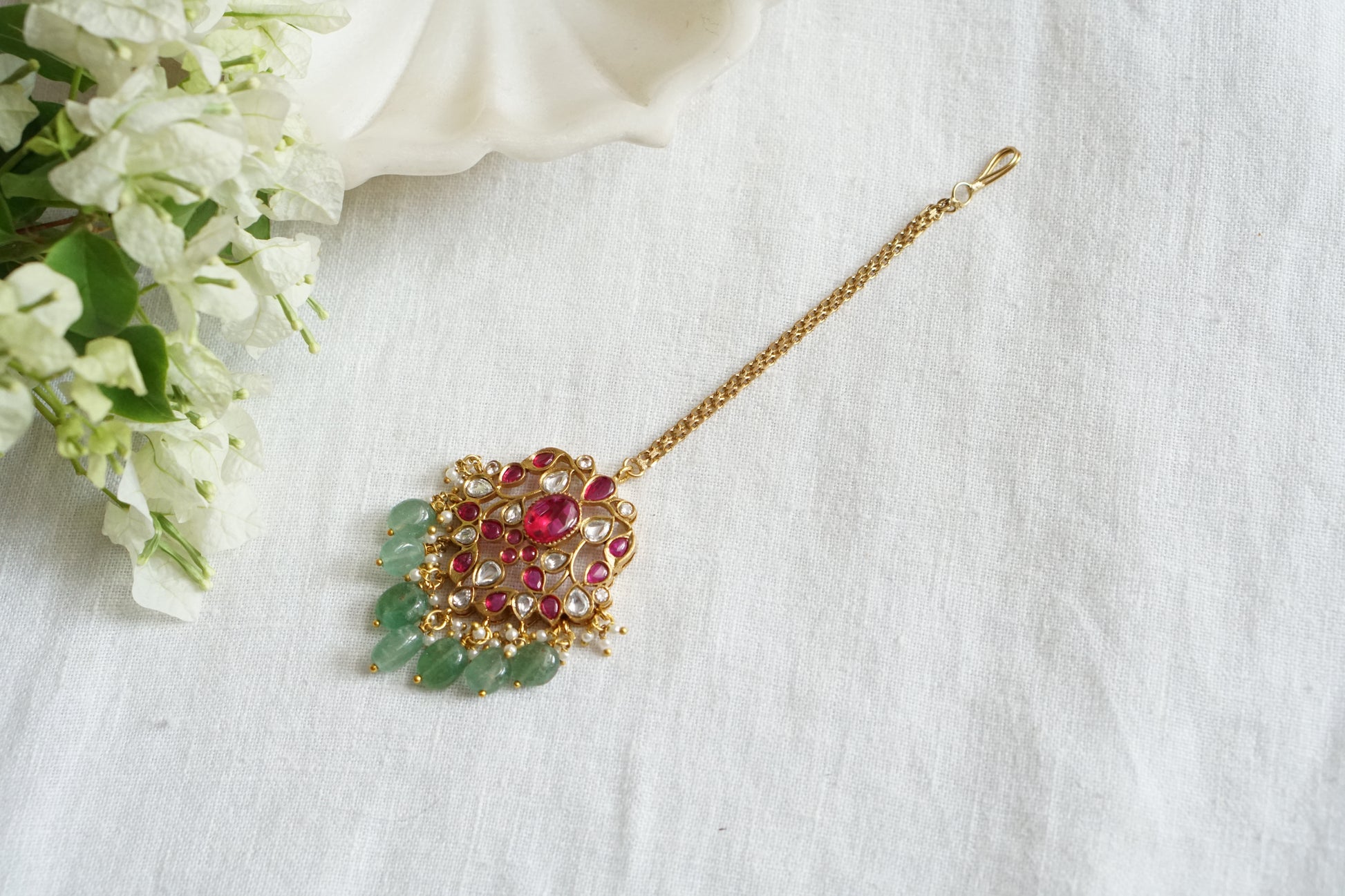Polki Maangtika (5-1505)(B) - JEWELSTYLE
