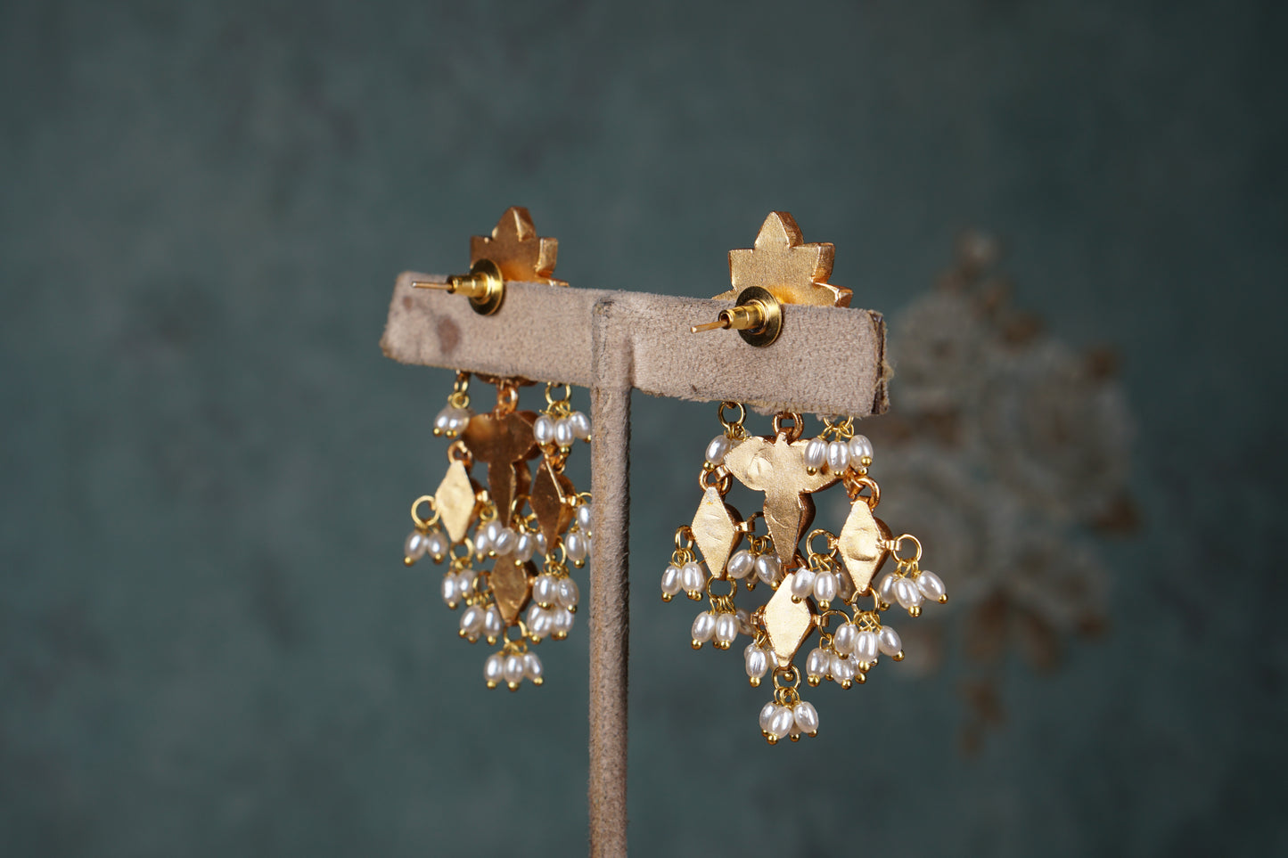 kundan Earring (1-4693)(R)