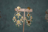 kundan Earring (1-4691)(R)