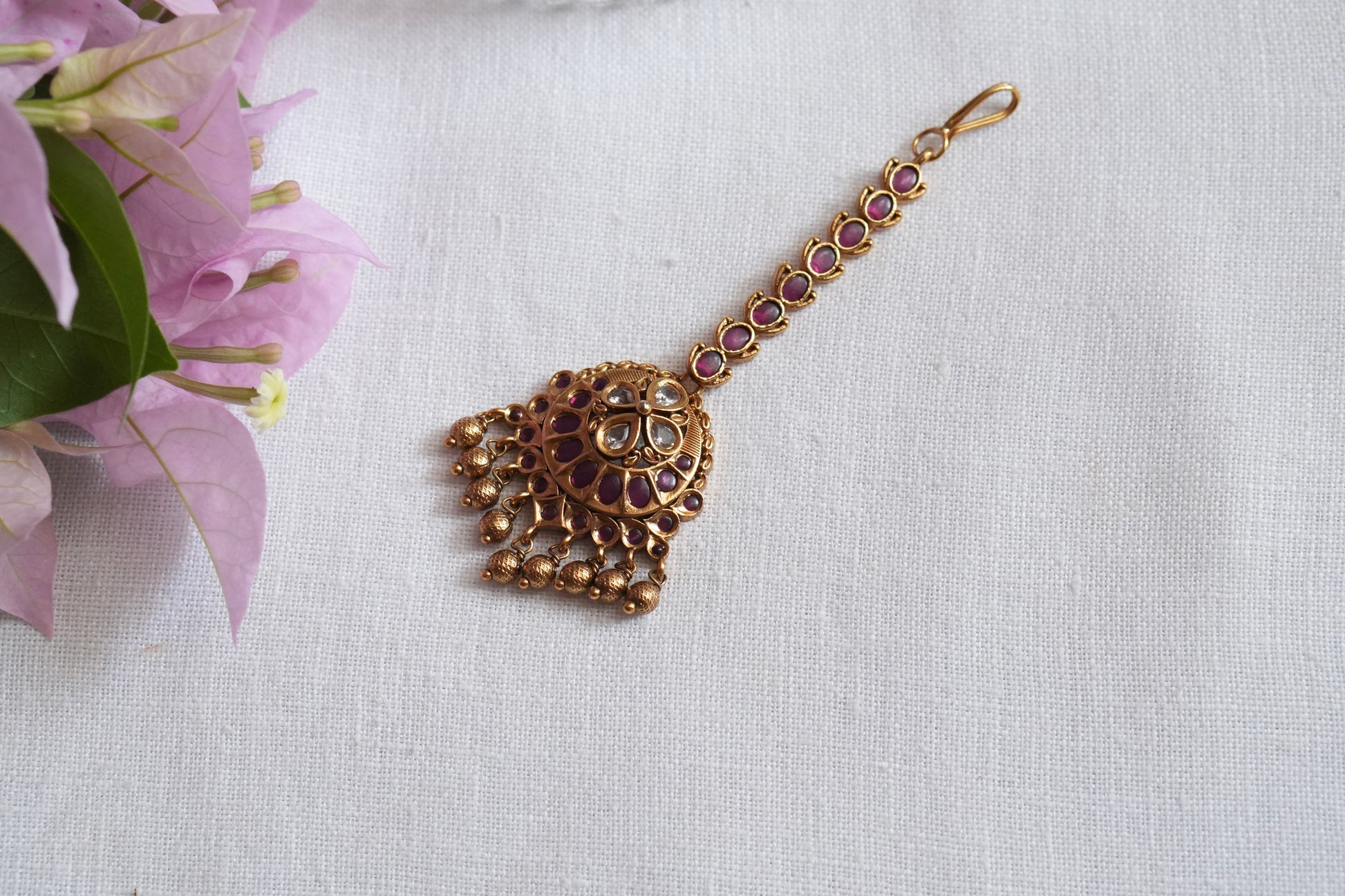 Antique Maangtikka (5-1701)(AK) - JEWELSTYLE