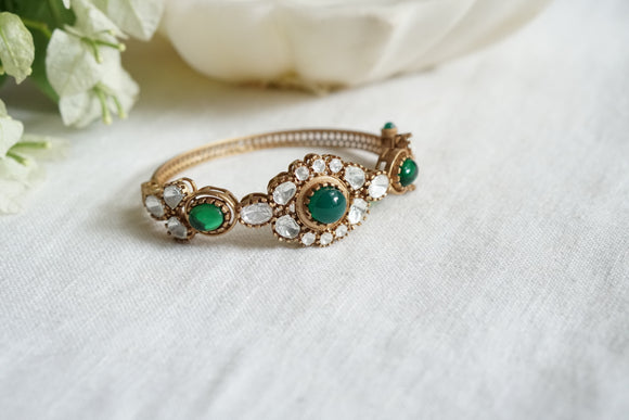 Polki Openable bangle (3-442)(B) Size 2’4(CLEARANCE SALE PIECE)