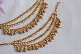 Antique gold Earchain(9-371)(AK) - JEWELSTYLE