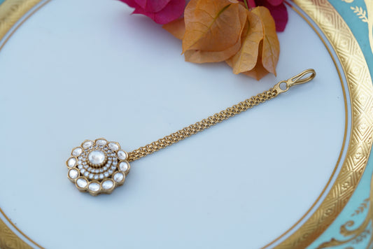 Polki maangtika (5-1185)(B) - JEWELSTYLE