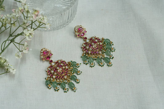 Polki Earrings  (1-5181)(B)