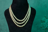 3 Line Pearl Necklace (4-8227)(K)
