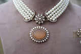 Polki  Necklace set (4-7817) (B)