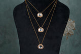 Polki Necklace set (4-8558)(B)