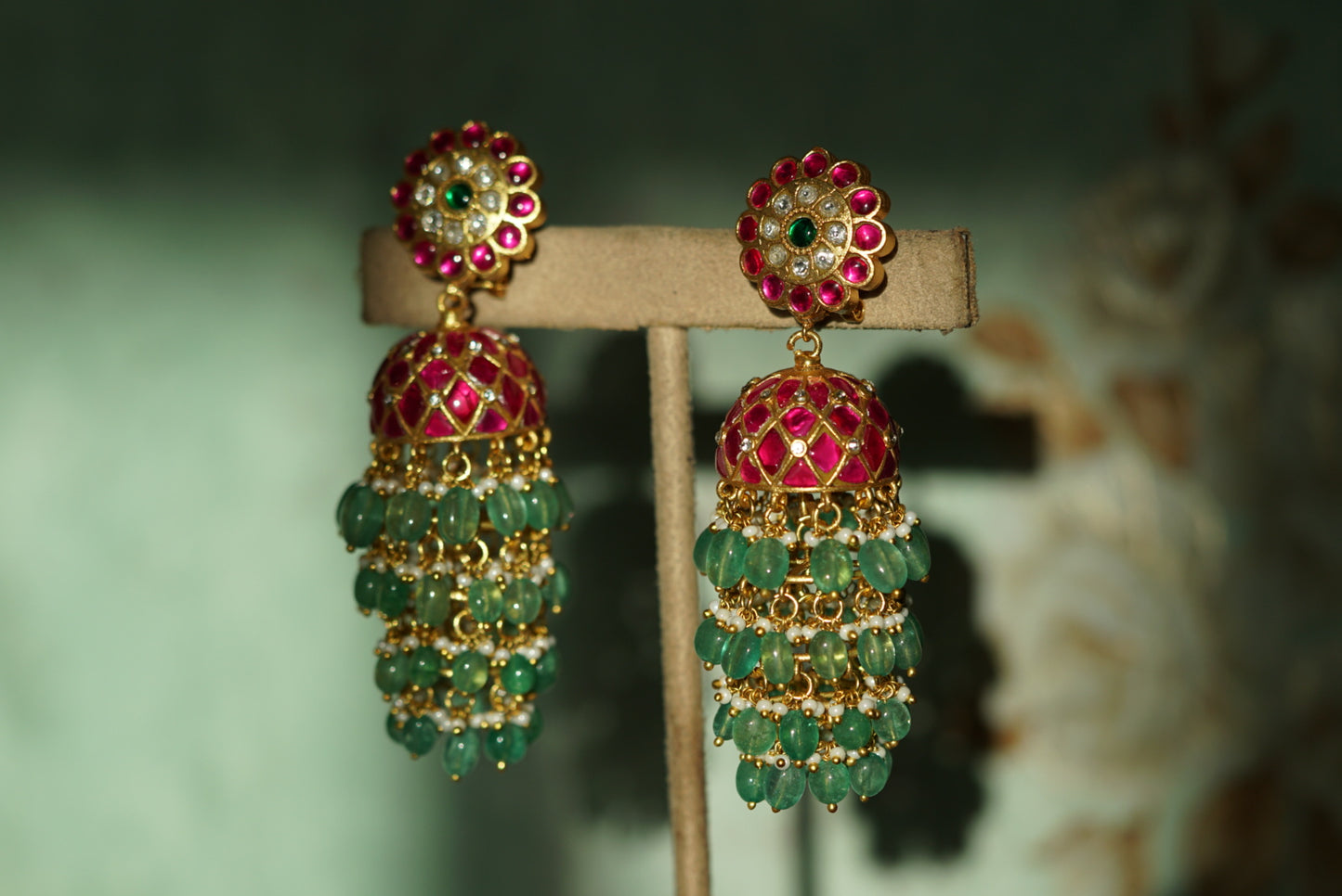 Kundan jhumki (1-4226)(K)(PREORDER )