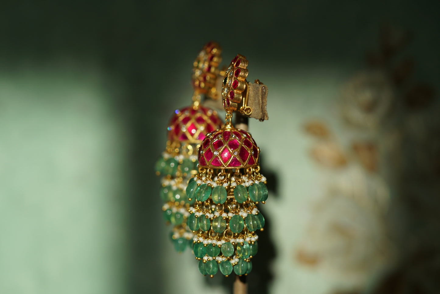 Kundan jhumki (1-4226)(K)(PREORDER )
