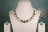 Polki Necklace set (4-8569)(B)