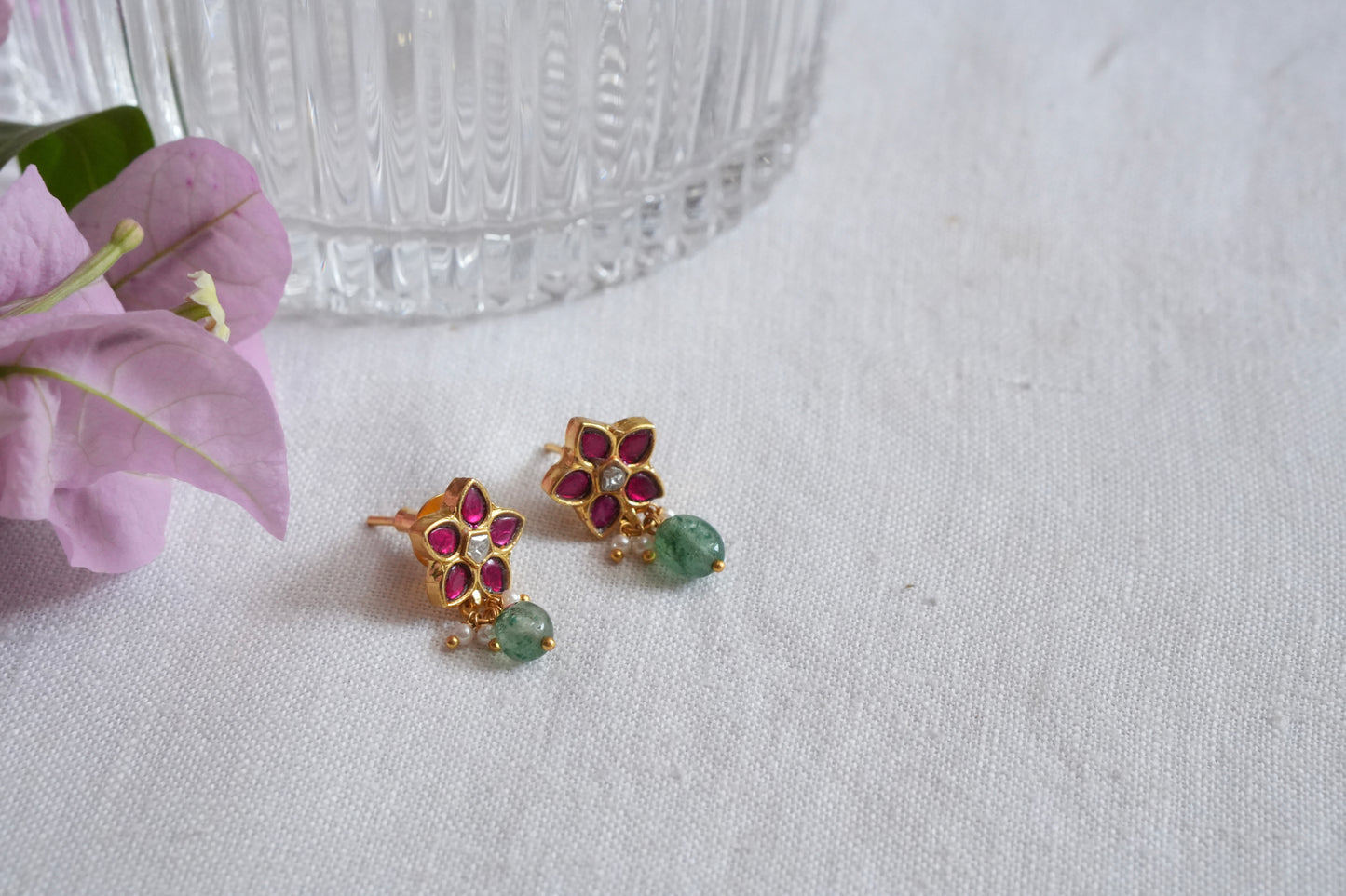 Kundan Studs (1-5115)(B) - JEWELSTYLE